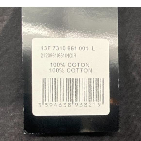 Givenchy X Riccardo Tisci Madonna Start studs jet black T-Shirts NWT Size Large - Picture 5 of 6